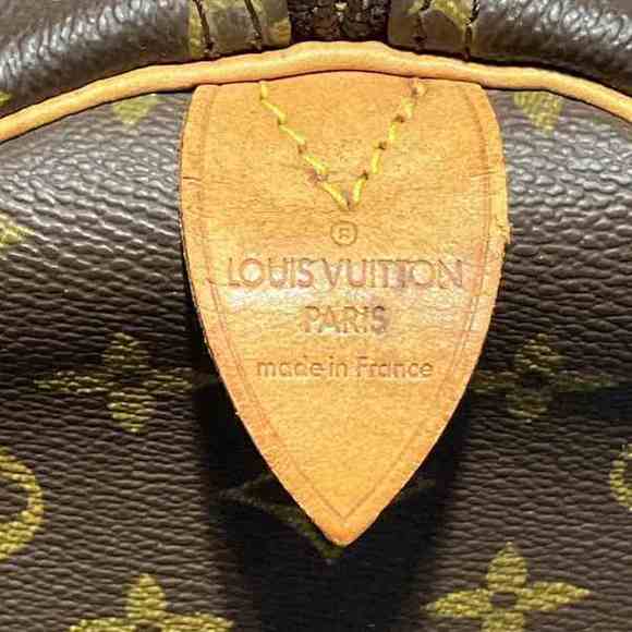 LOUIS VUITTON Authentic Brown Monogram Keepall 55 Boston Bag - Picture 4 of 9